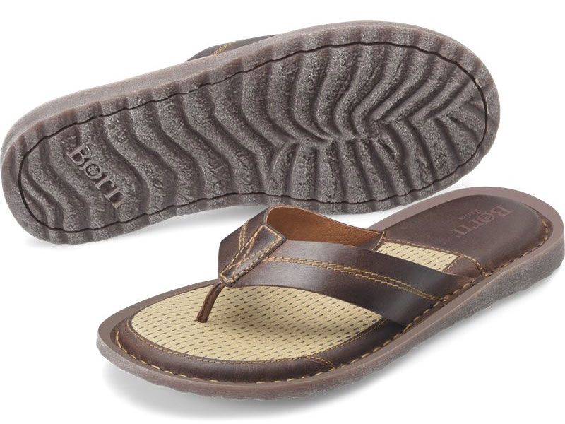 Born Men's Bermuda Dark Brown Sandals