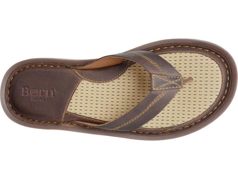 Born Men's Bermuda Dark Brown Sandals