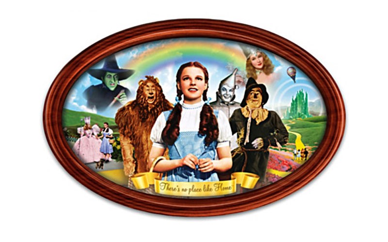 Adventures In Oz Framed Collector Plate