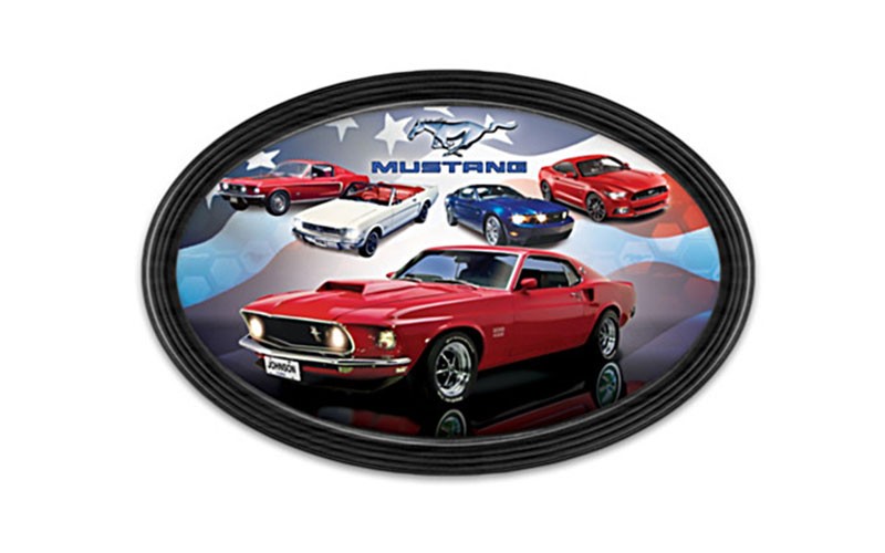 Ford Mustang Collector Plate Customized With Name And State