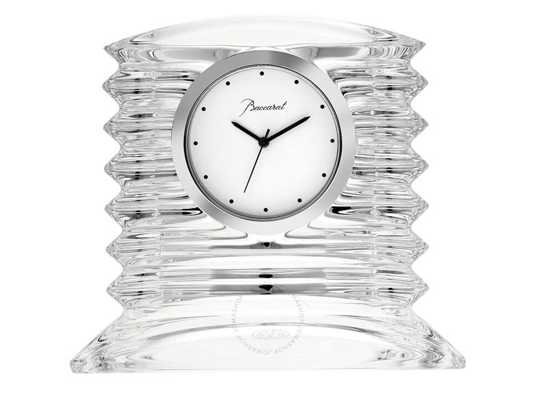 Baccarat Lalande Small Clear Clock