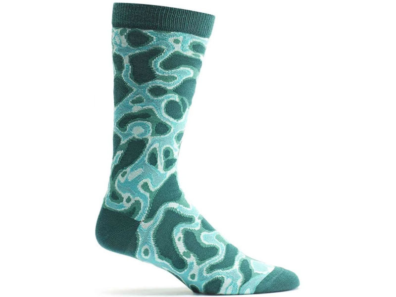 Ozone Water Caustics Sock For Women