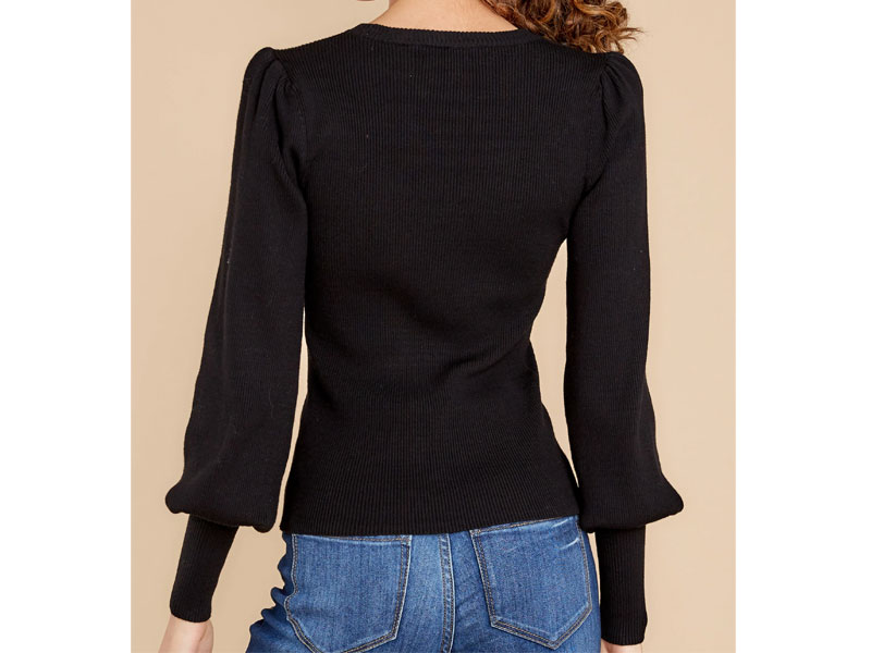 Women's Fashionable Truth Black Sweater