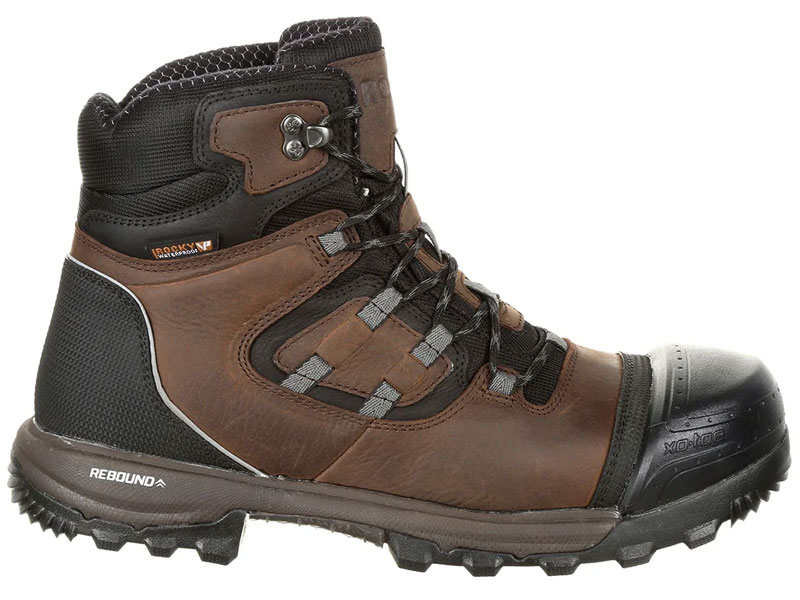 Men's Rocky XO-Toe 5 inch Composite Waterproof Composite Toe Work Boots