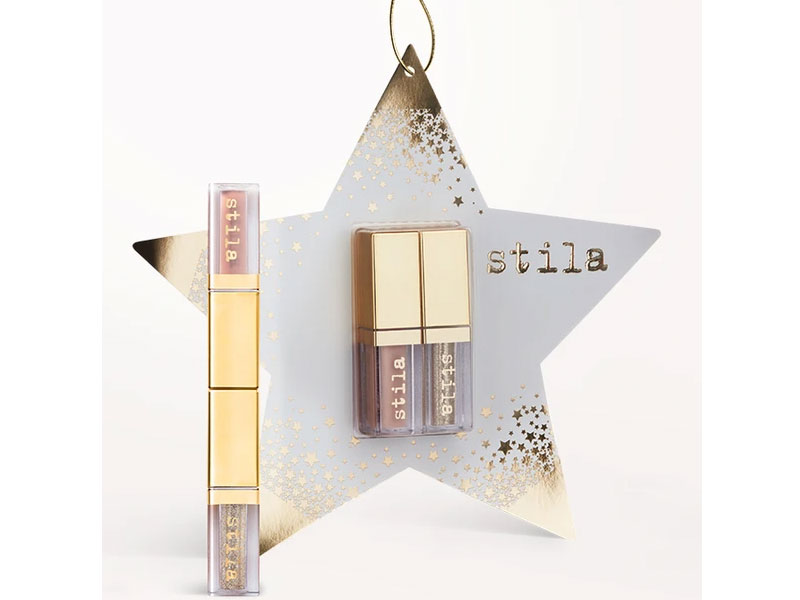 Stila Double Dip Suede Shade And Glitter & Glow Liquid Eye Shadows