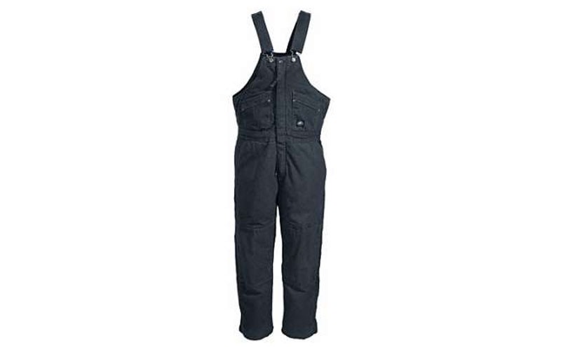 Polar King Black Duck Brushed Washed Finish Insulated Bib Overall 276 07