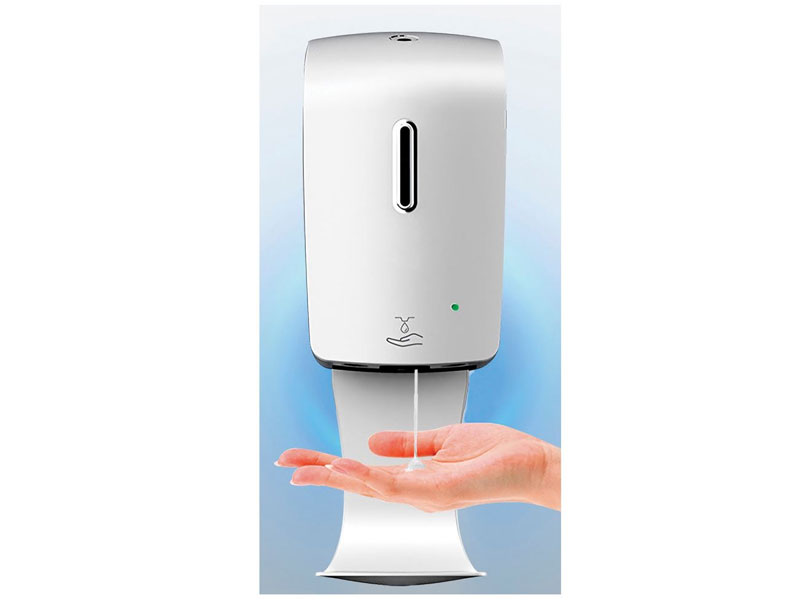 Automatic Touchless Sanitizer Wall Mount With Refillable Locking Compartment