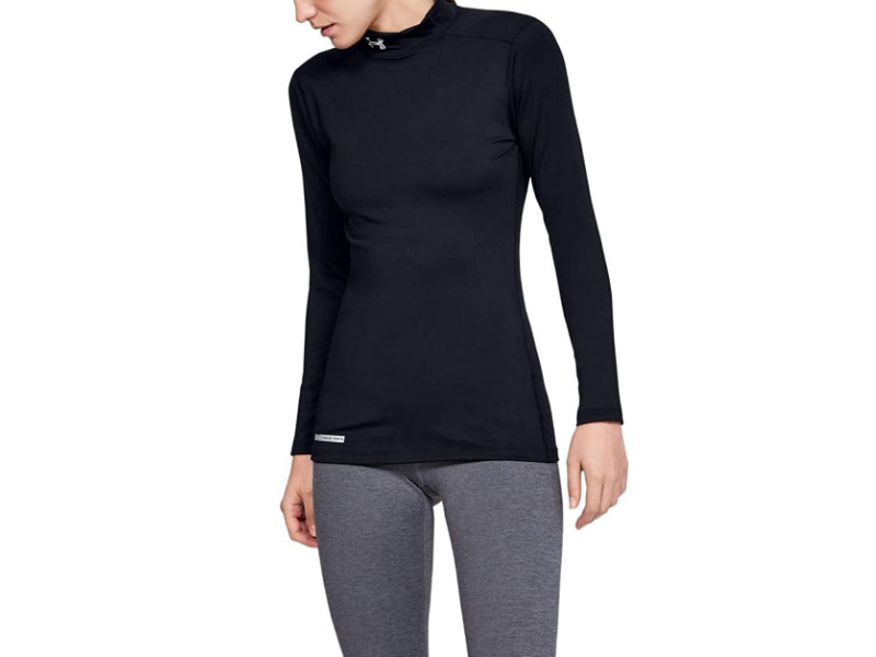 Under Armour Women's ColdGear Authentics Compression Mock