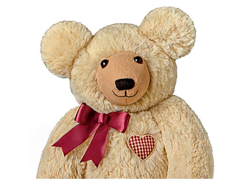 Dawn Santagata Plush Teddy Bear With Lifelike Heartbeat