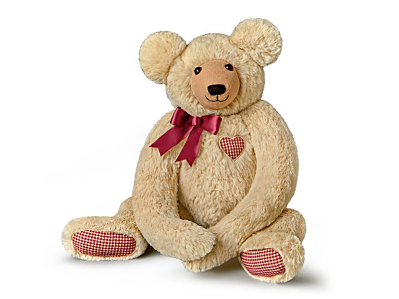 Dawn Santagata Plush Teddy Bear With Lifelike Heartbeat