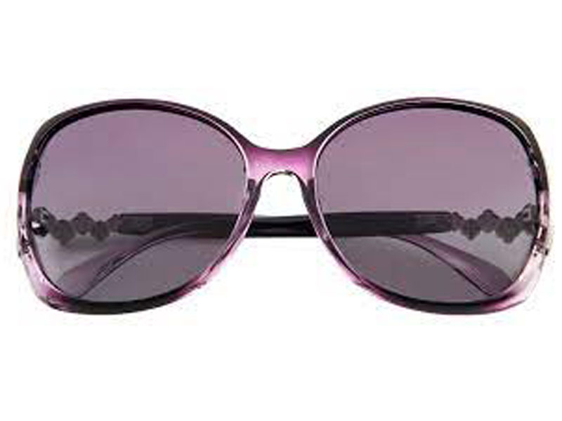 Yvette Oval Red Sunglasses For Women