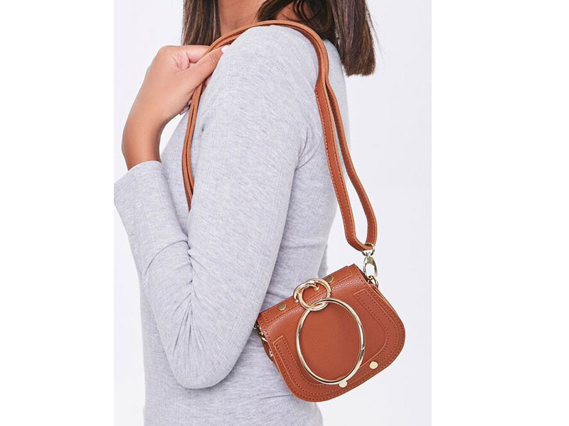 Women's Faux Leather Crossbody Bag