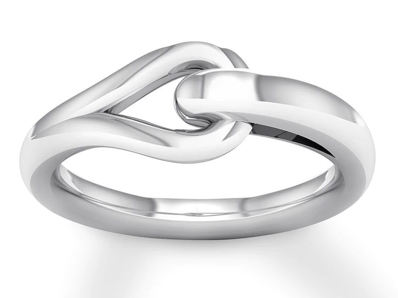 Women's Love Be Loved Ring Sterling Silver