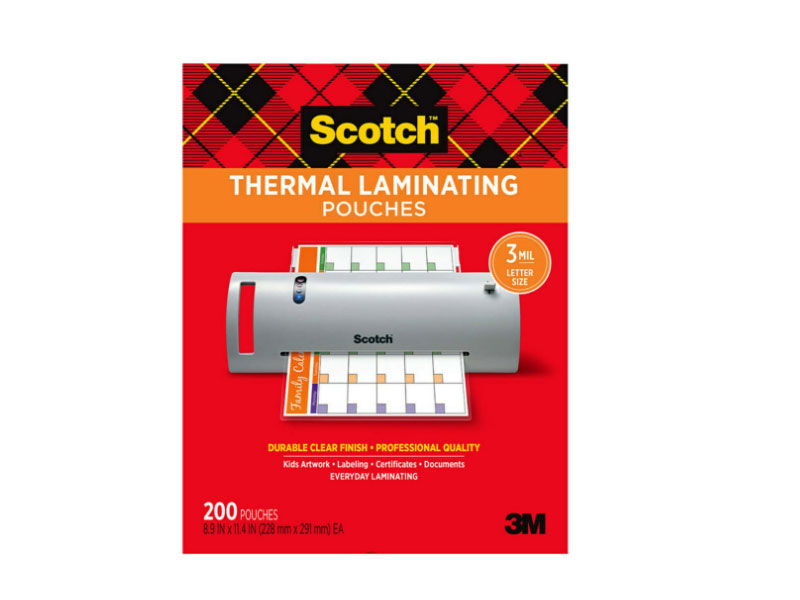 Scotch Thermal Laminating Pouches 8-1/2