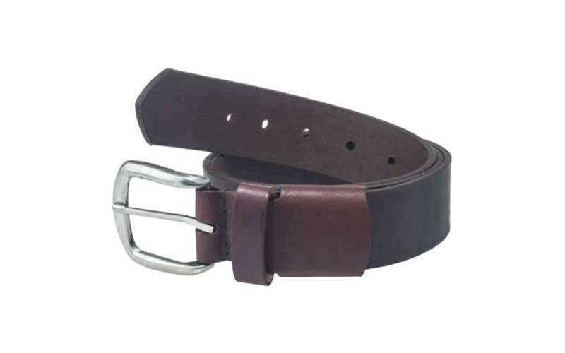 Working Person's Store Belts Men's Brown 18222E USA Made Elastic Stretch Leathe