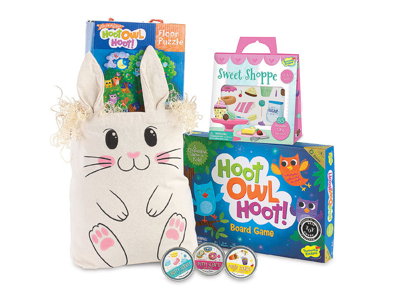 Hoot Owl Hoot Easter Basket: Ages 3+