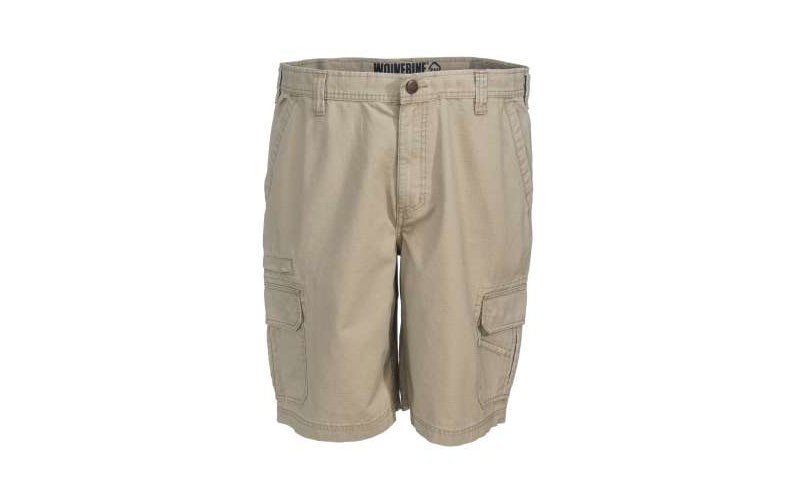 Wolverine Apparel Shorts W1203470 236 Khaki Men's 11-Inch Ripsaw Cargo Shorts