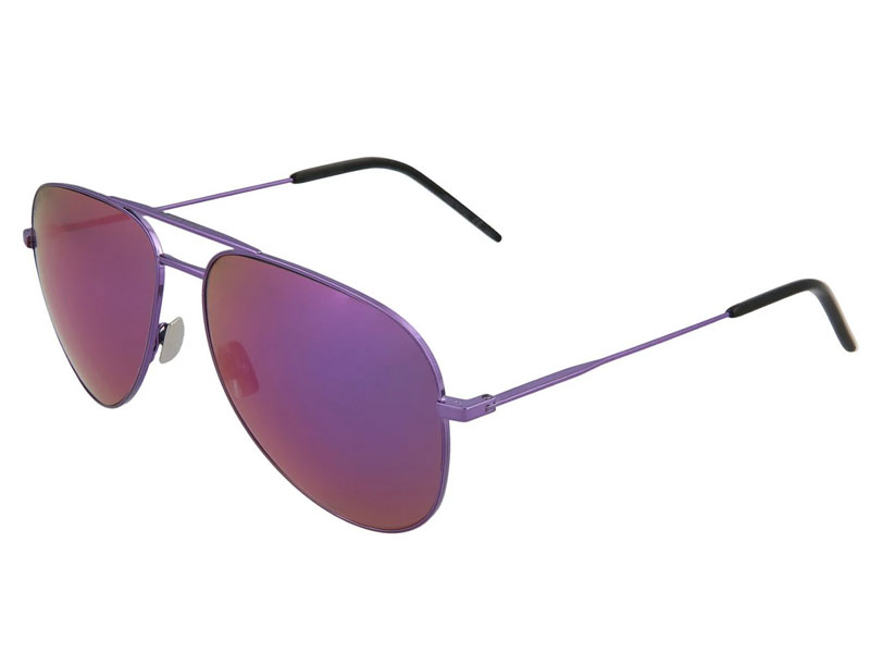 Saint Laurent Classic Aviator Sunglasses For Men & Women