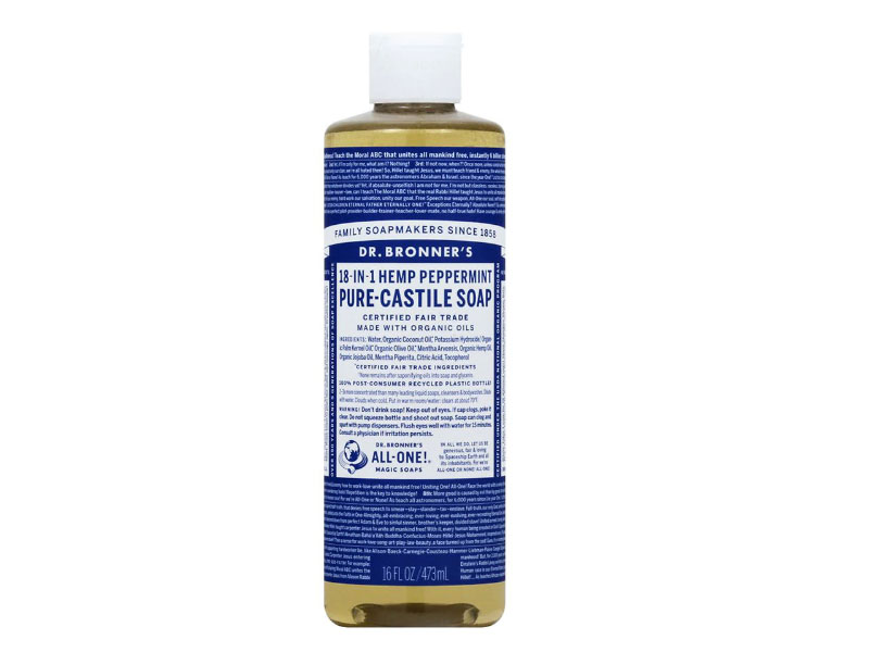 Dr. Bronner's Peppermint Castile Soap Peppermint