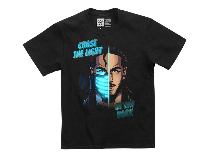 Mustafa Ali Chase the Light In The Dark Youth Authentic T-Shirt