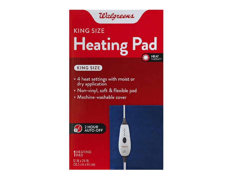 Walgreens Heating Pad Moist Dry King Size