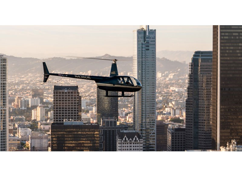 Private Helicopter Tour Los Angeles Downtown LA 30 Minutes
