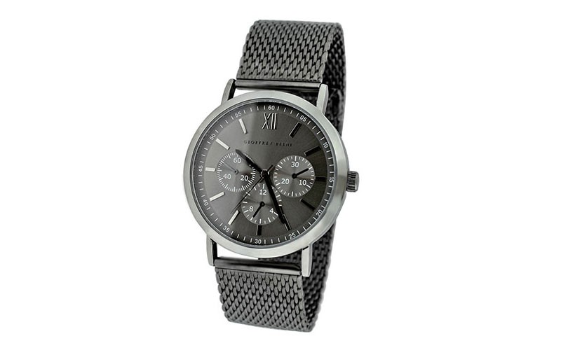 Mens Geoffrey Beene® Gun Metal Watch - GB8048GU