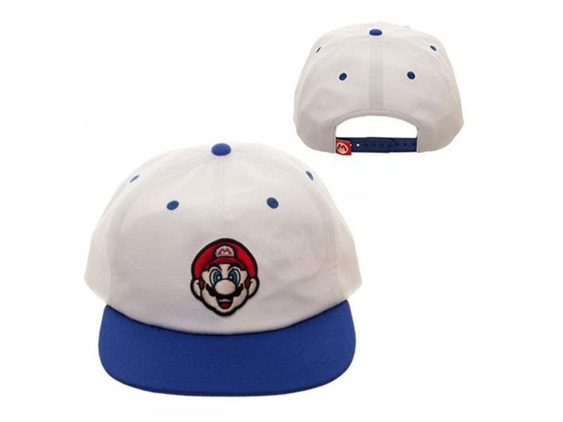 Super Mario Bros Oxford Snapback Hat