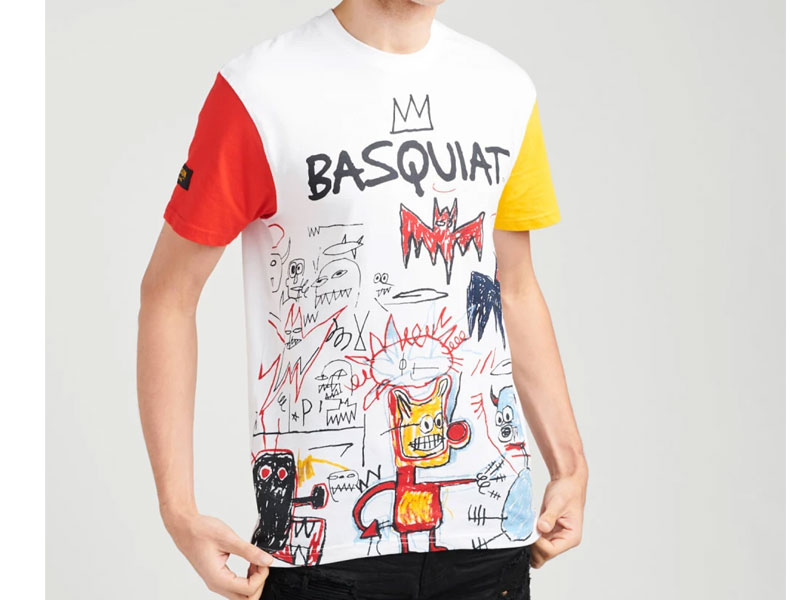 Reason Men's Basquiat Bat Short Sleeve Tee