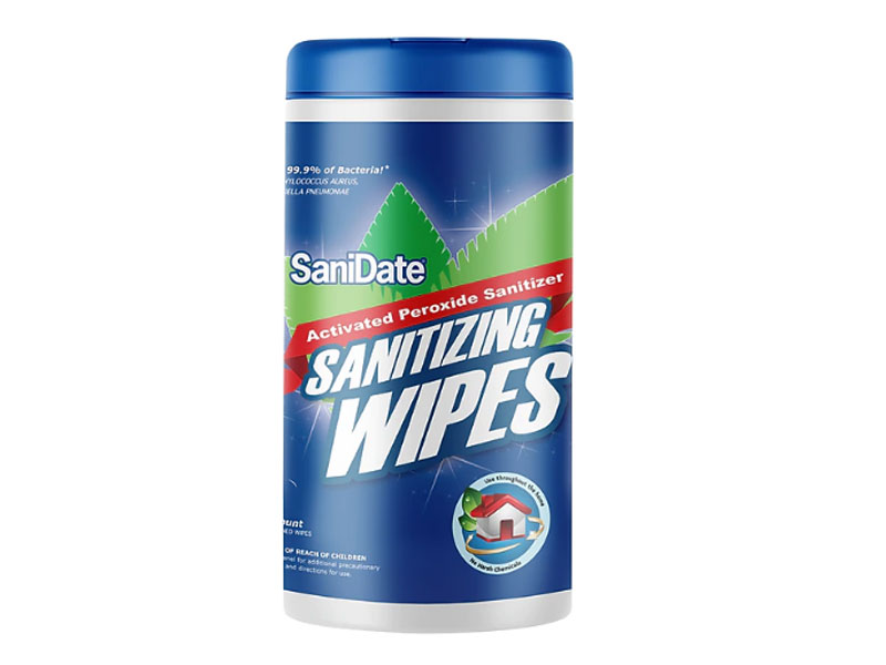 Sanidate Sanitizing Wipe 125 Wipes (2015-125)
