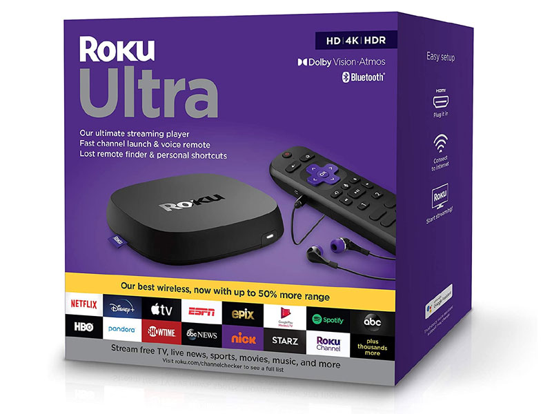 Roku Ultra 2020 Streaming Media Player