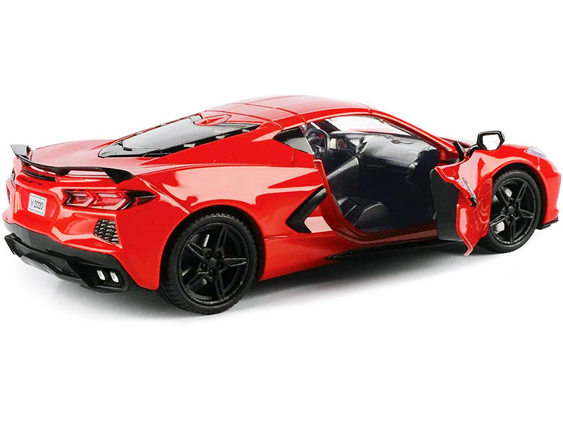 2020 Chevrolet Corvette C8 Stingray Red Model Car By Motormax