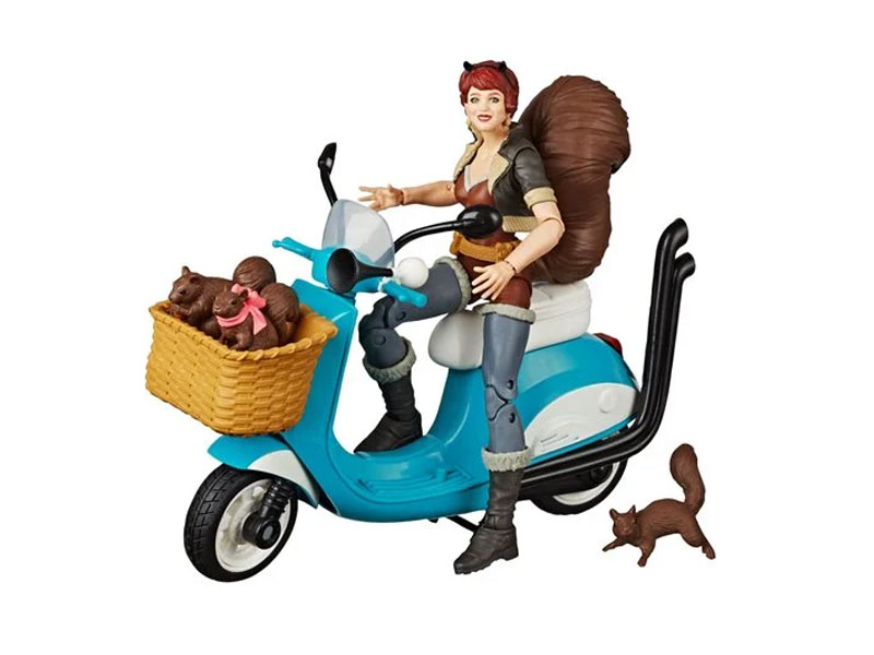 Marvel Legends The Unbeatable Squirrel Girl  Action Figure With Vespa Vehicle