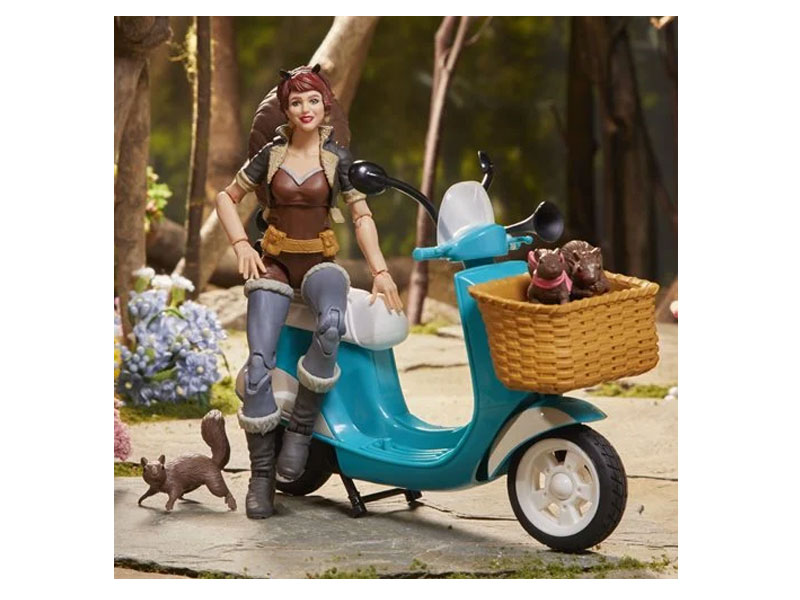 Marvel Legends The Unbeatable Squirrel Girl  Action Figure With Vespa Vehicle
