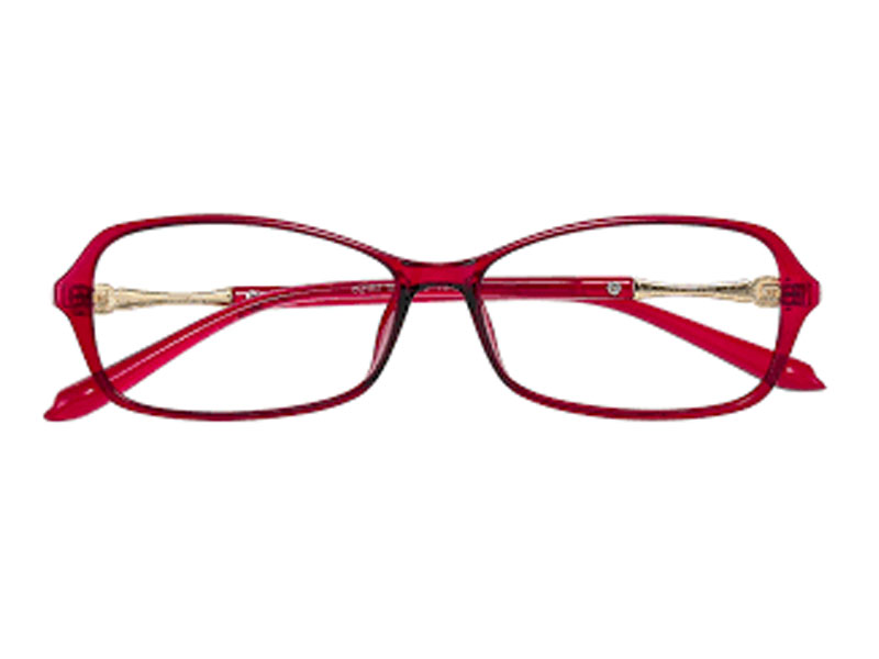 Husk Oval Red Eyeglasses For Women