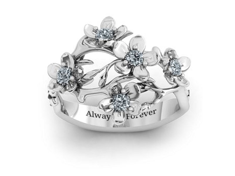 Jewlr Women's Garden Party Ring