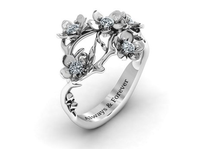 Jewlr Women's Garden Party Ring