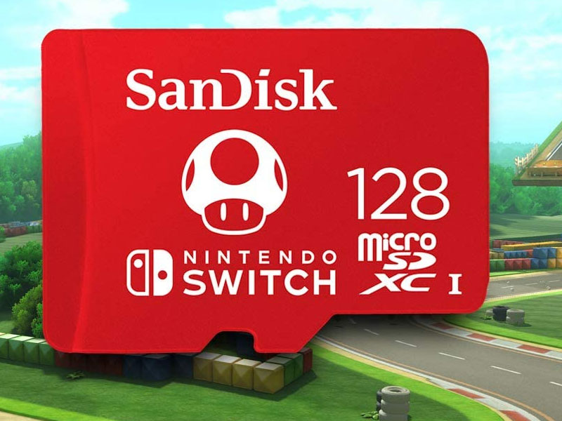 SanDisk 128GB microSDXC-Card Licensed For Nintendo-Switch