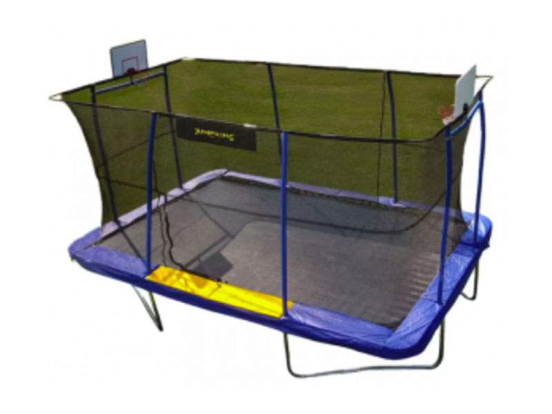 Jumpking 10' x 15' Rectangular BB Hoop Volleyball Court Foot Step