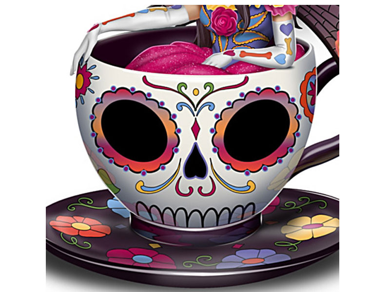 Jasmine Becket-Griffith Sugar Skull-Inspired Fairy Figurine