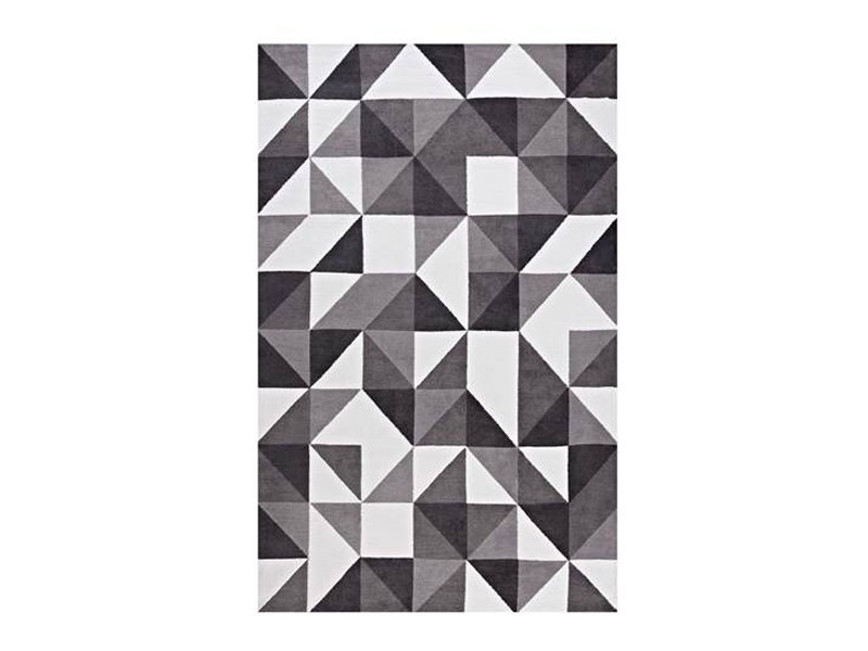 Kahula Geometric Triangle Mosaic Area Rug