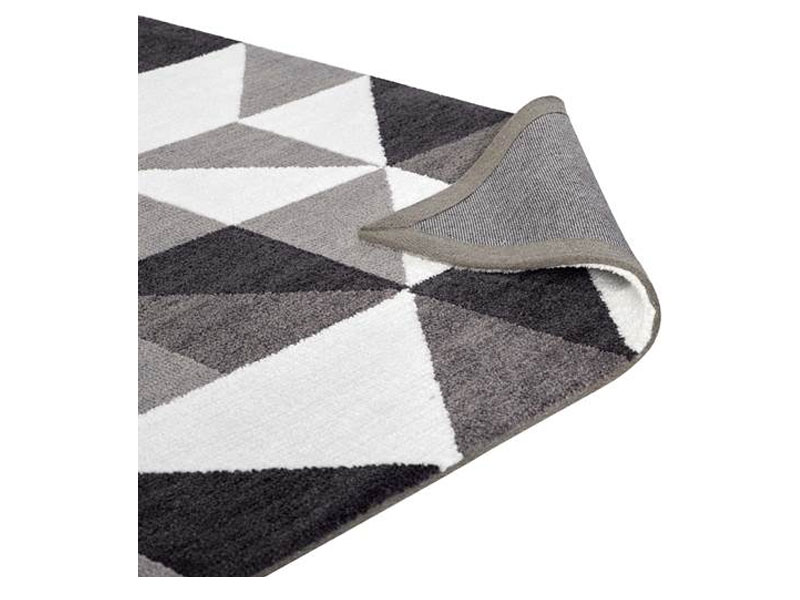 Kahula Geometric Triangle Mosaic Area Rug