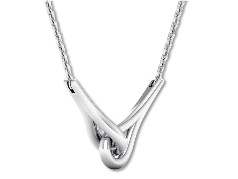 Women's Love Be Loved Necklace Sterling Silver