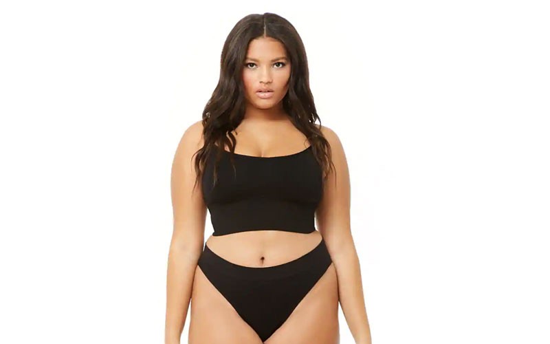 Plus Size Seamless Bikini Panties