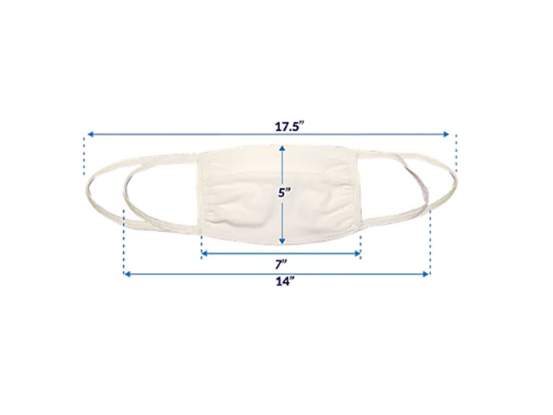 ATA Reusable Silvadur 930 FLEX Anti-Microbial Cloth Face Masks