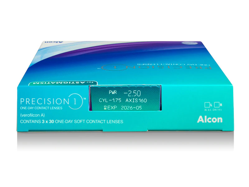 Precision 1 For Astigmatism 90 Pack Contact Lens
