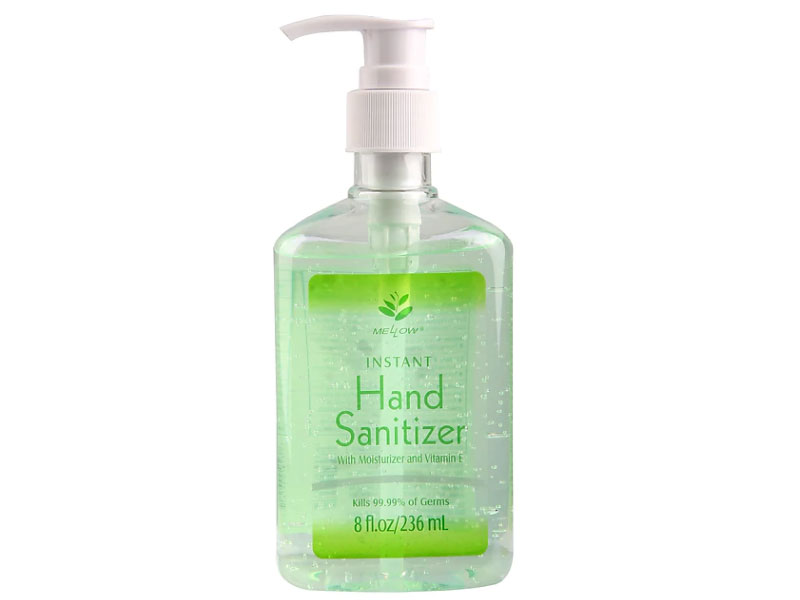 Mellow Gel Hand Sanitizer With Moisturizer and Vitamin E, 8 oz. ML312