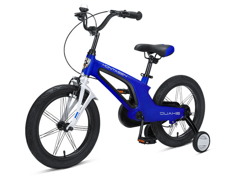 Montasen Xiaomi Kid's Bike with Side Wheels Adjustable Height Child's Bicycles