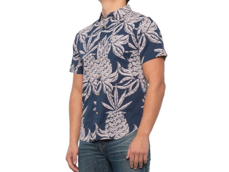 Roark Revival Hineapple Shirt Short Sleeve For Men