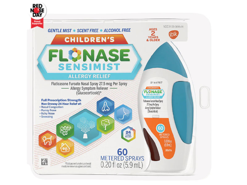 Children's Flonase Sensimist 24 Hour Allergy Relief Nasal Spray